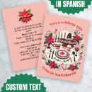 Search for spanish christmas invitations Cena de nochebuena