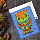 Search for abstract owl postcards Colourful