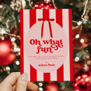 Search for oh what fun seasonal cards Stripes
