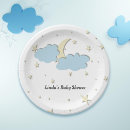 Search for moon baby shower plates Starry night