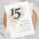 Search for modern quinceanera invitations 15 years old