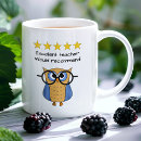Search for teacher owl mugs Cute