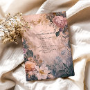 Search for bright floral wedding invitations Classic timeless typography