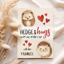 Search for hedgehog valentines day cards Modern