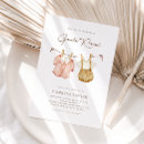 Search for boho gender reveal invitations Blue or pink