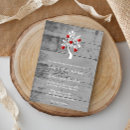 Search for red tree wedding invitations Script