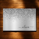 Search for silver glitter doormats Girly
