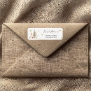 Search for polar bear return address labels Snowflakes