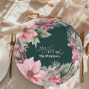 Search for pink christmas paper plates Typography