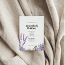 Search for lavender and silver wedding invitations White