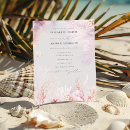 Search for sea celebration of life invitations Tropical