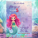 Search for ariel party invitations Princess