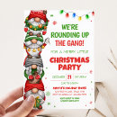 Search for gnome christmas invitations Funny