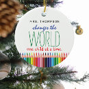 Search for pencil christmas tree decorations Teacher