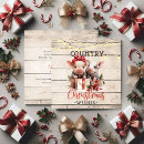Search for country christmas invitations Farmhouse