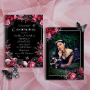 Search for pink black quinceanera invitations Mexican spanish latina