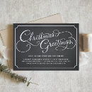 Search for chalkboard christmas invitations Script
