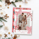 Search for feminine christmas cards Bow