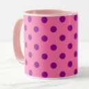 Search for purple polka dots pattern mugs Spots