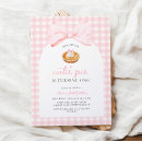 Search for cutie pie birthday invitations Turning one