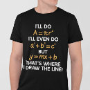 Search for math formulas tshirts Teacher