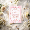 Search for pastel pink wedding invitations Rustic
