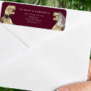 Search for bride groom return address labels Watercolor