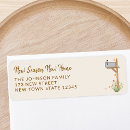 Search for seasonal return address labels Watercolor