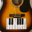 Search for keyboard stickers Musical