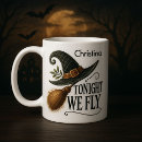 Search for flying witch mugs Spooky season