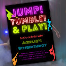 Search for gymnastics birthday invitations For her