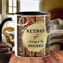 Search for retired librarian mugs Funny