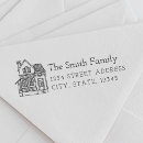 Search for house rubber stamps Hand drawn