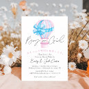 Search for watercolor balloons invitations What will baby be