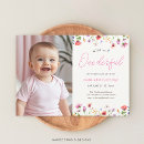 Search for wild and onederful birthday invitations Pink