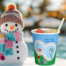 Search for santa claus paper cups Christmas in july