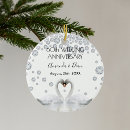 Search for 60th anniversary christmas tree decorations Heart