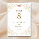 Search for elegant script font table cards Bride