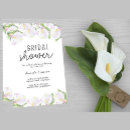 Search for white calla invitations Elegant