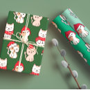 Search for kitty christmas wrapping paper Animal lover