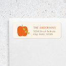 Search for pumpkin return address labels Leaves