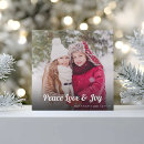 Search for joy peace love christmas cards Modern