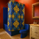 Search for cobalt blue shower curtains Vintage