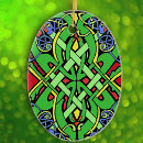 Search for celtic knot christmas tree decorations St patrick's day