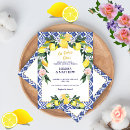Search for lemon wedding invitations La dolce vita