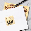 Search for last name stickers Groom