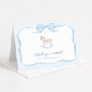 Search for horse thank you cards Rocking horse baby shower