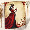 Search for red queen Decoupage