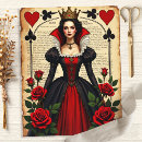 Search for red queen Queen of hearts
