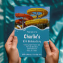 Search for water park birthday invitations Summer birthday party